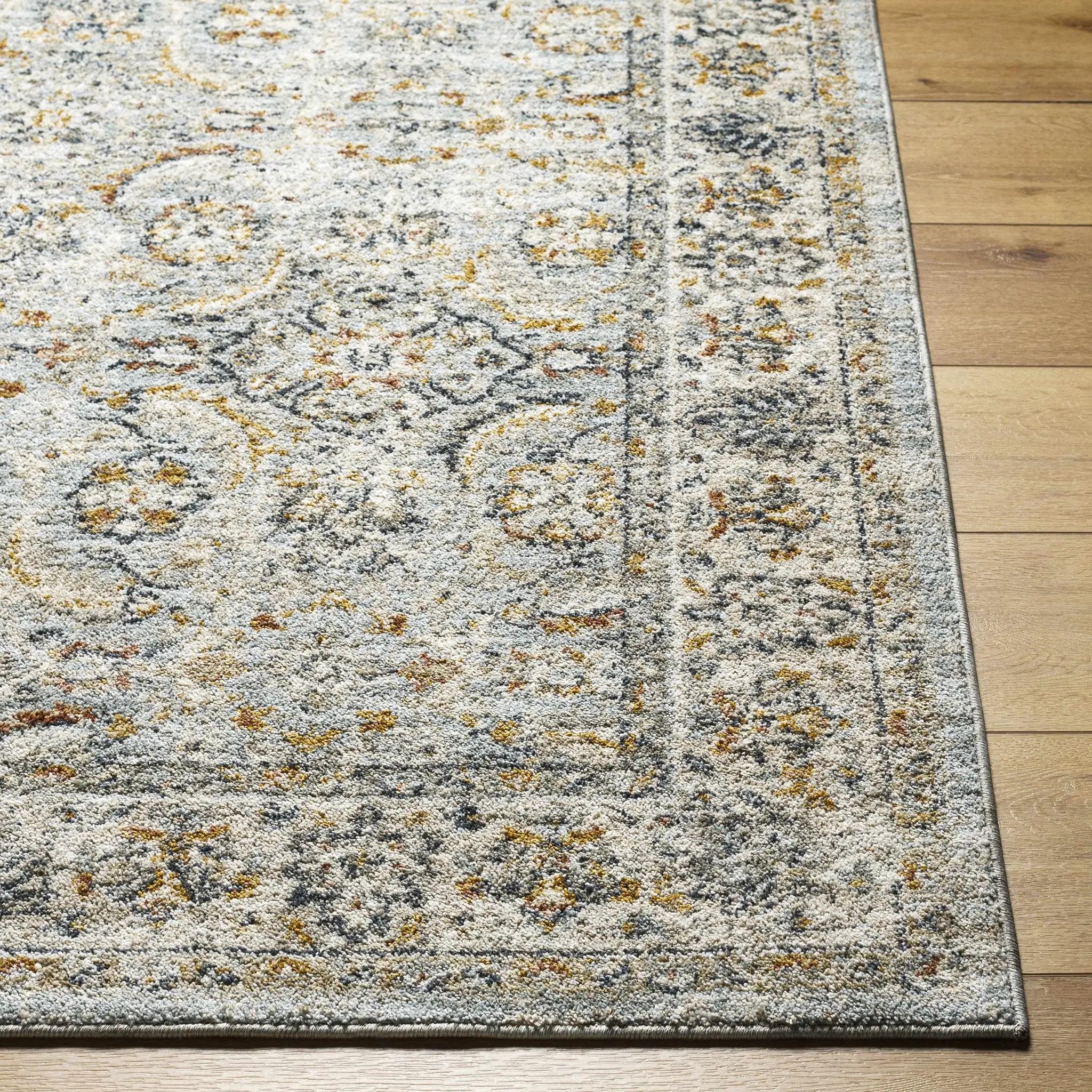 Jeven Blue Area Rug - Clearance by Boutique Rugs