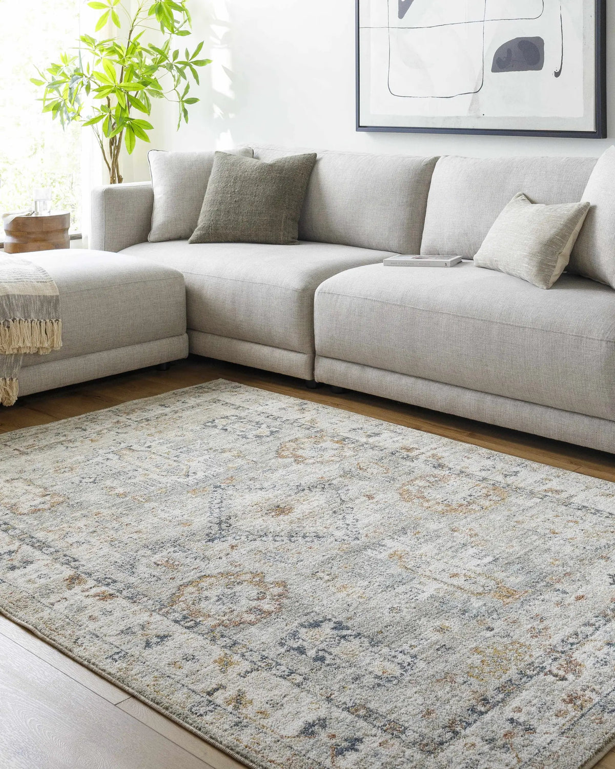 Kylia Area Rug, installed in a room 2
