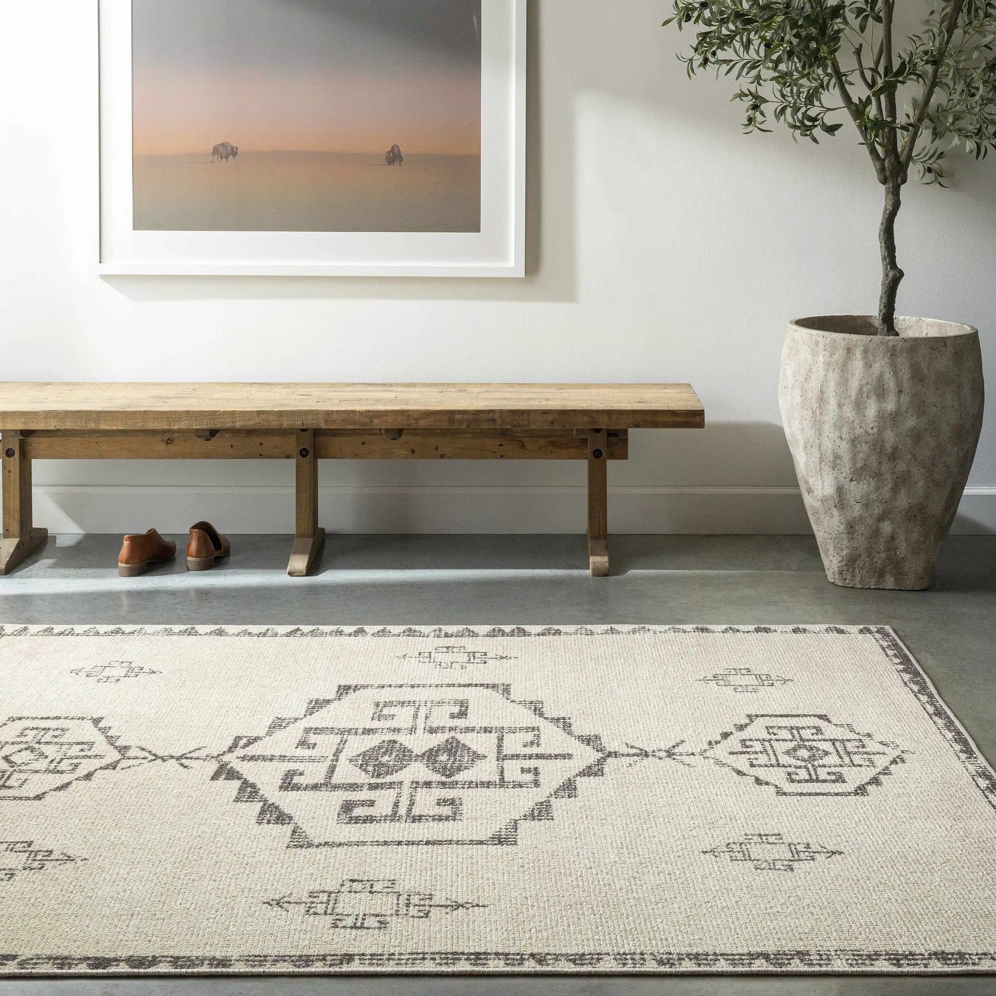 Solana Machine Woven Becki Owens x LIVABLISS BOOC-2303 Area Rug by Boutique Rugs