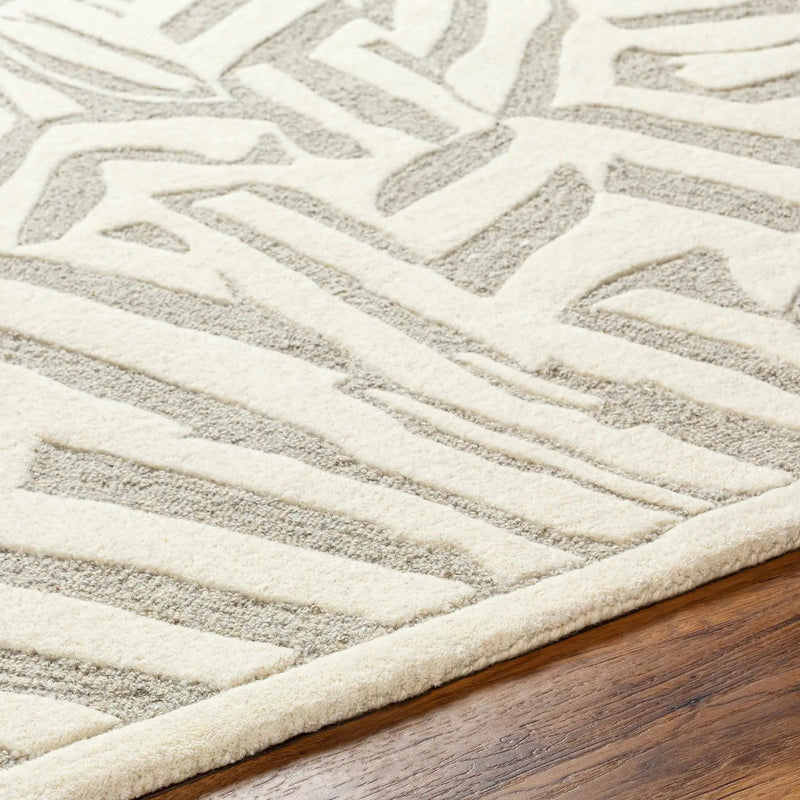 Avian Cream Wool Area Rug - Clearance by Boutique Rugs