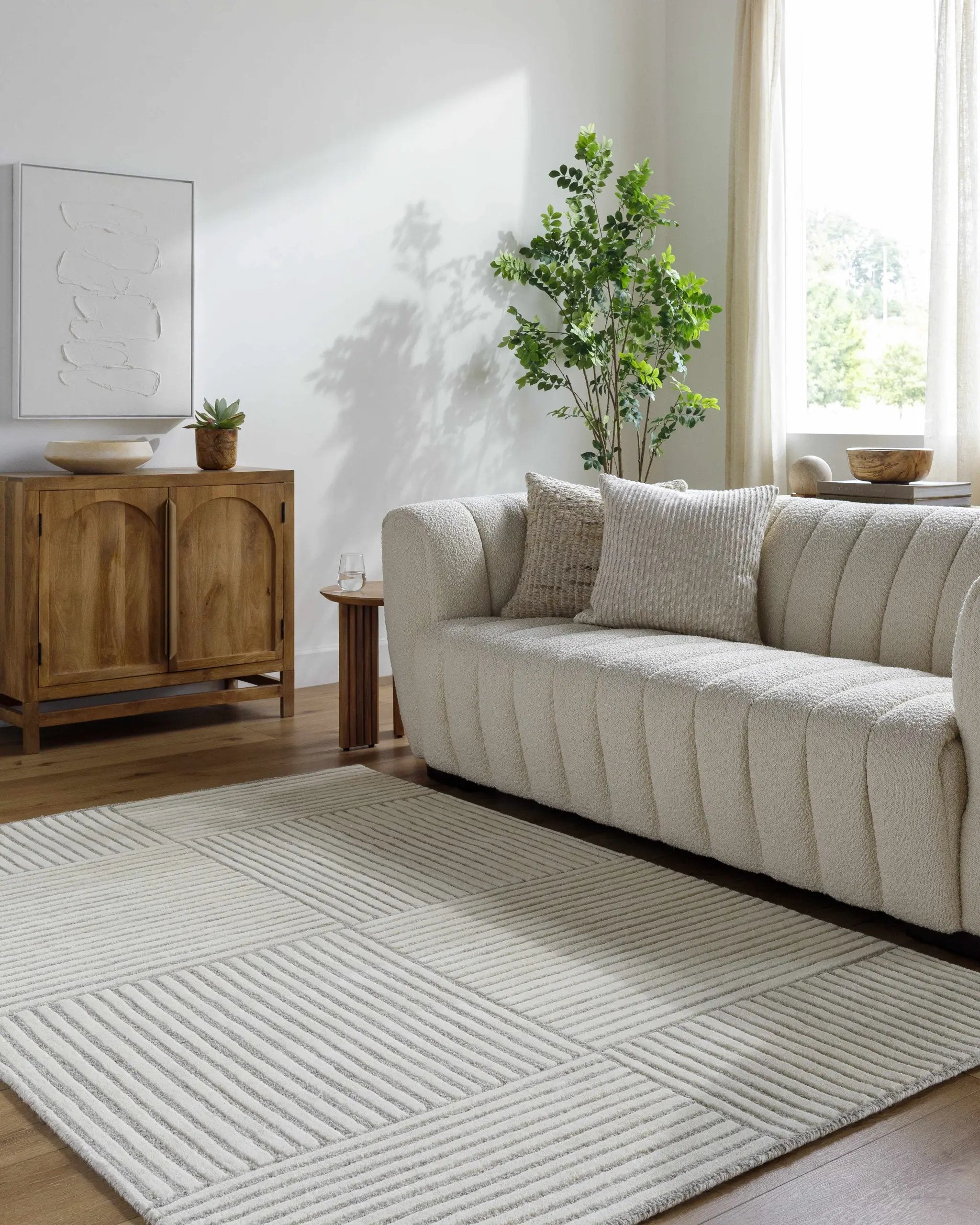 Coyne Cream Area Rug by Boutique Rugs