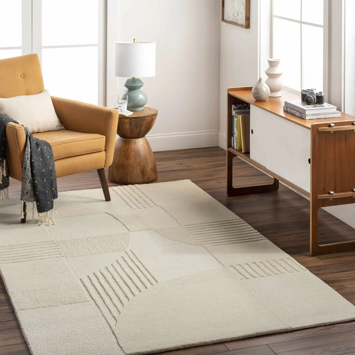 Denis Area Rug - Clearance, installed in a room