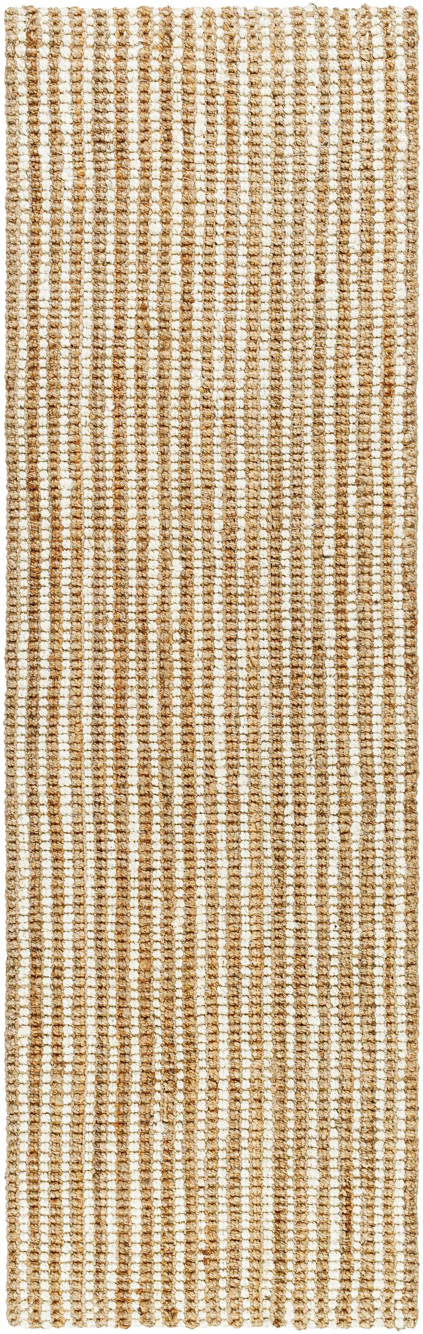 Ambel Tan Camel Jute Area Rug by Boutique Rugs