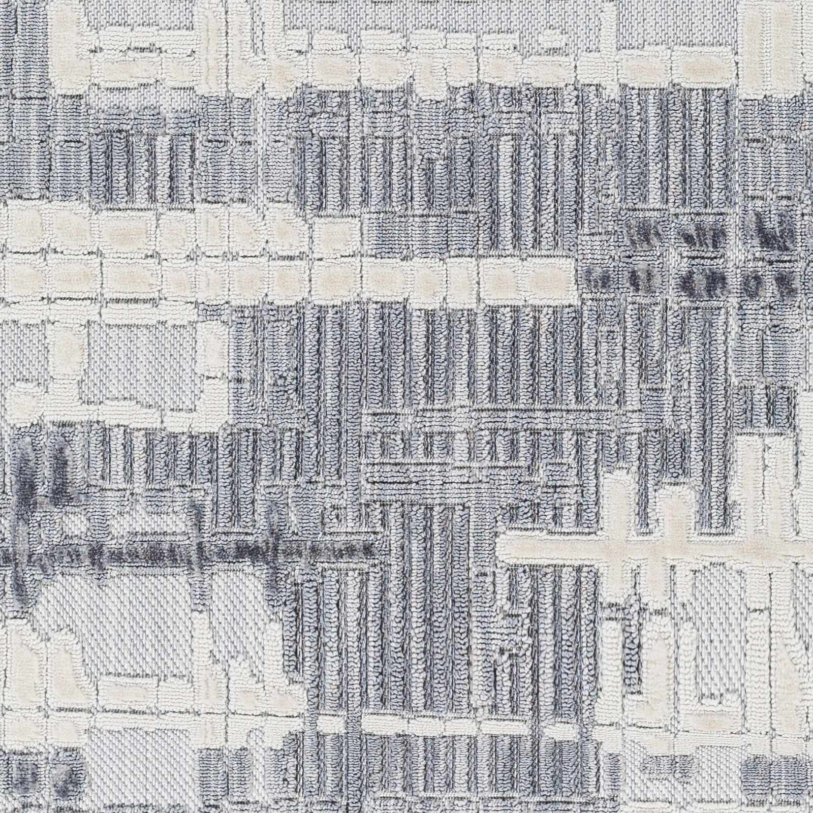 Bodhi Textured Saxony Rug with Fringes - Clearance by Boutique Rugs
