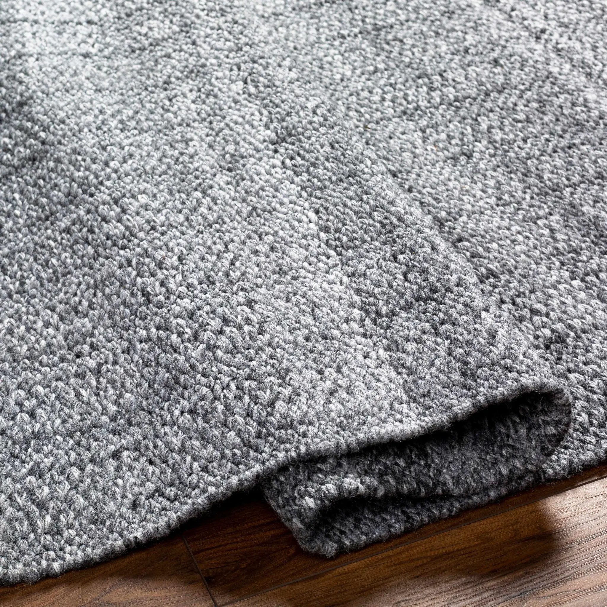 Dark Gray Anane Area Rug - Clearance by Boutique Rugs