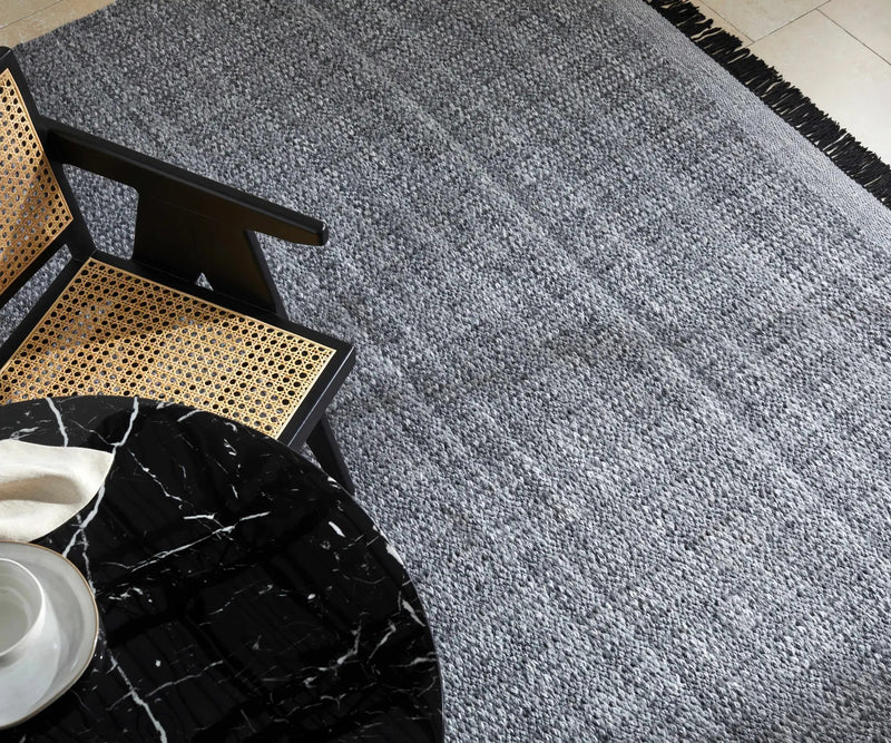Dark Gray Anane Area Rug - Clearance by Boutique Rugs