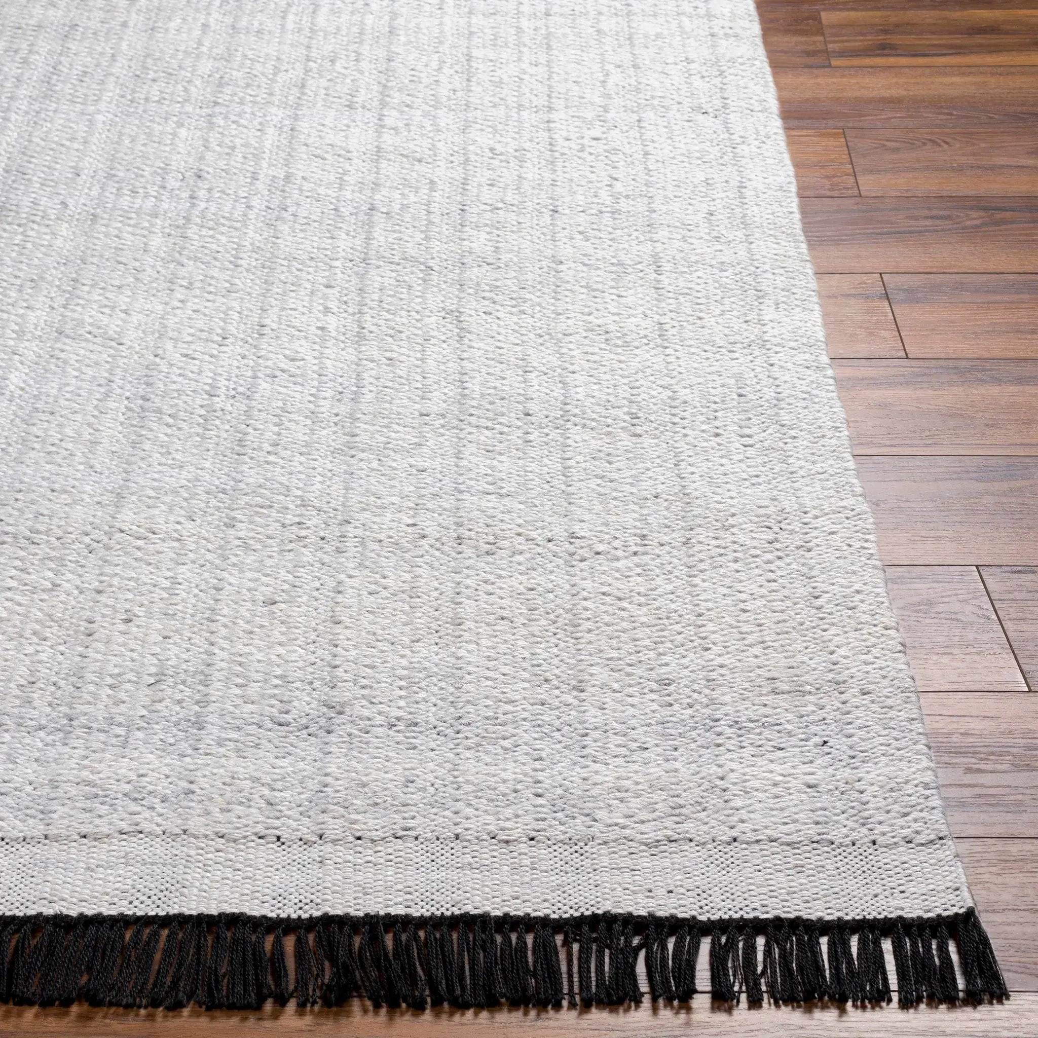 Light Gray Anane Area Rug - Clearance by Boutique Rugs