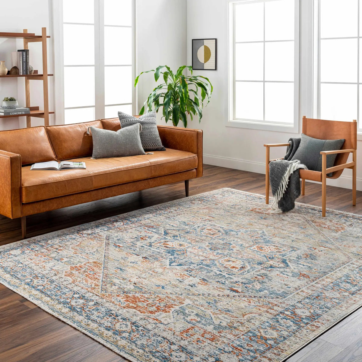 Elita Area Rug - Clearance, installed in a room