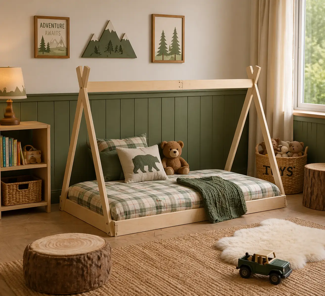 SCOUT- TeePee Bed by Bush Acres