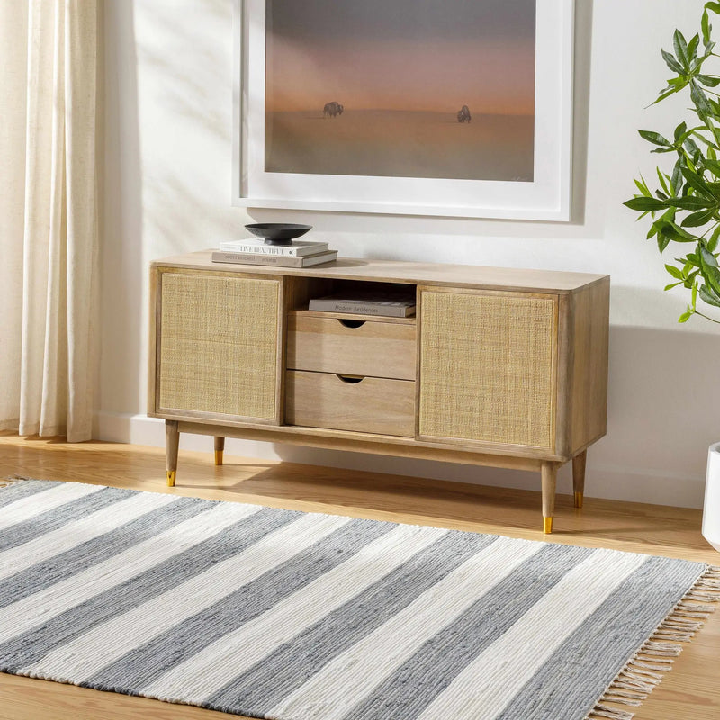 Moby Gray Blue Area Rug - Clearance by Boutique Rugs