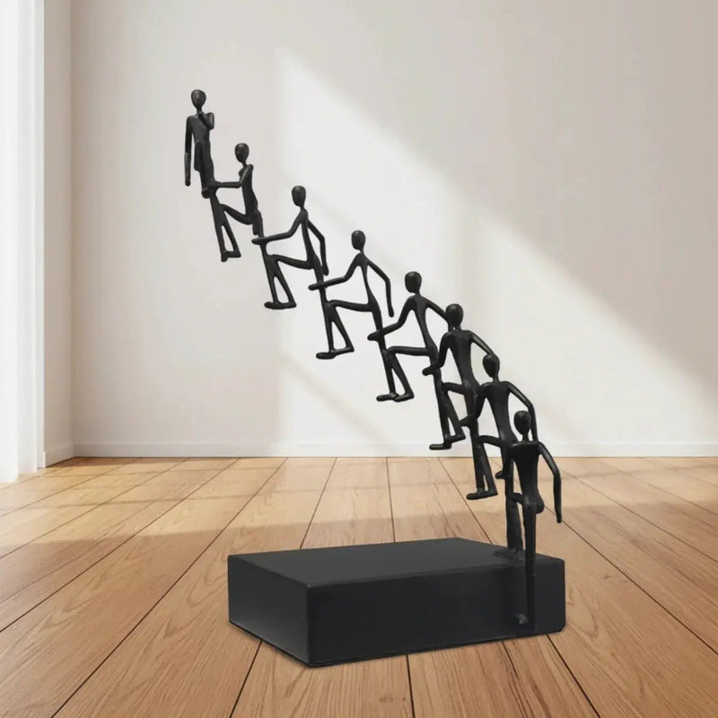 Sculpture - Abstract Metal Small by House Of Avana