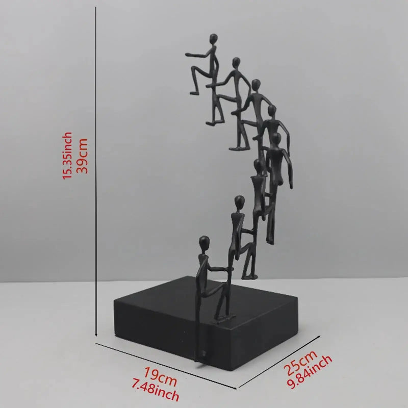 Sculpture - Abstract Metal Small by House Of Avana