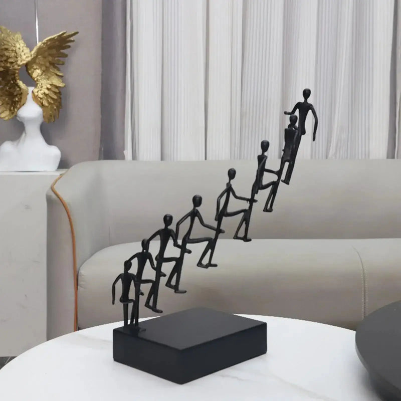 Sculpture - Abstract Metal Small by House Of Avana