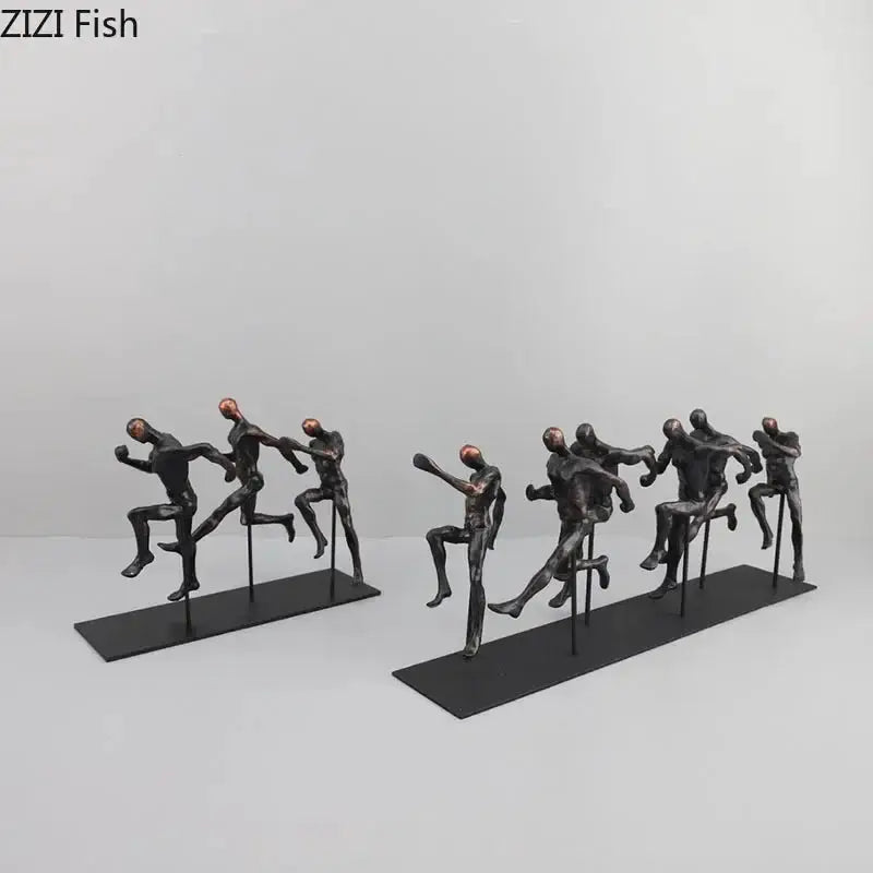 Sculpture - Modern Metal Figure by House Of Avana