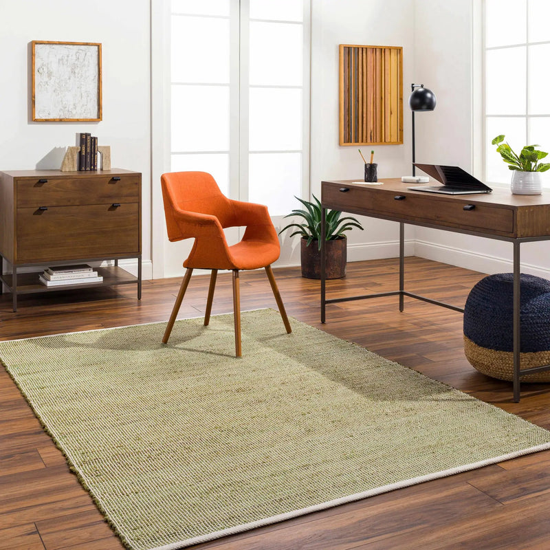Byrne Green Area Rug - Clearance by Boutique Rugs
