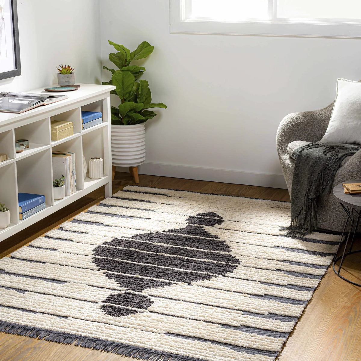 Sedef Area Rug - Clearance, installed in a room