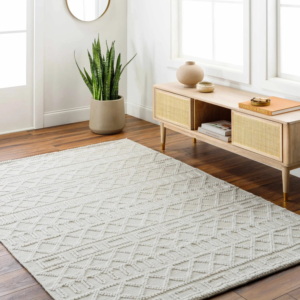 Canta Area Rug - Clearance, installed in a room