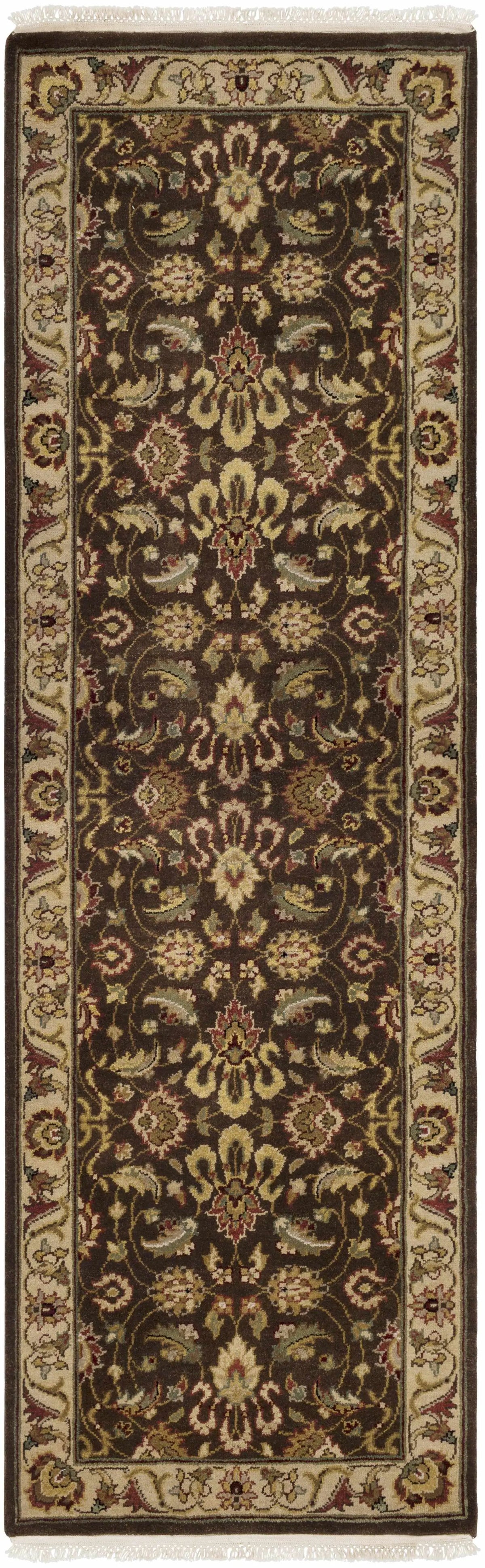 Necia Beige Damask Area Rug - Clearance, photo 2 of 3