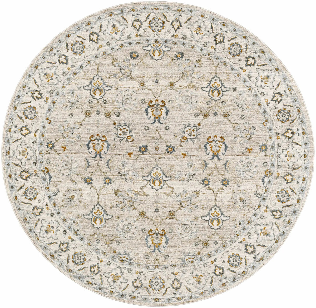Amaru Cream & Sage Textured Rug with Fringes, photo 10 of 16