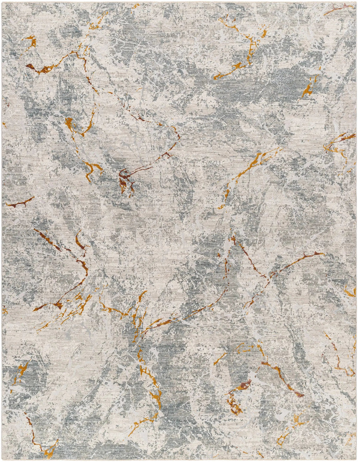 Asena Textured Rug with Fringes