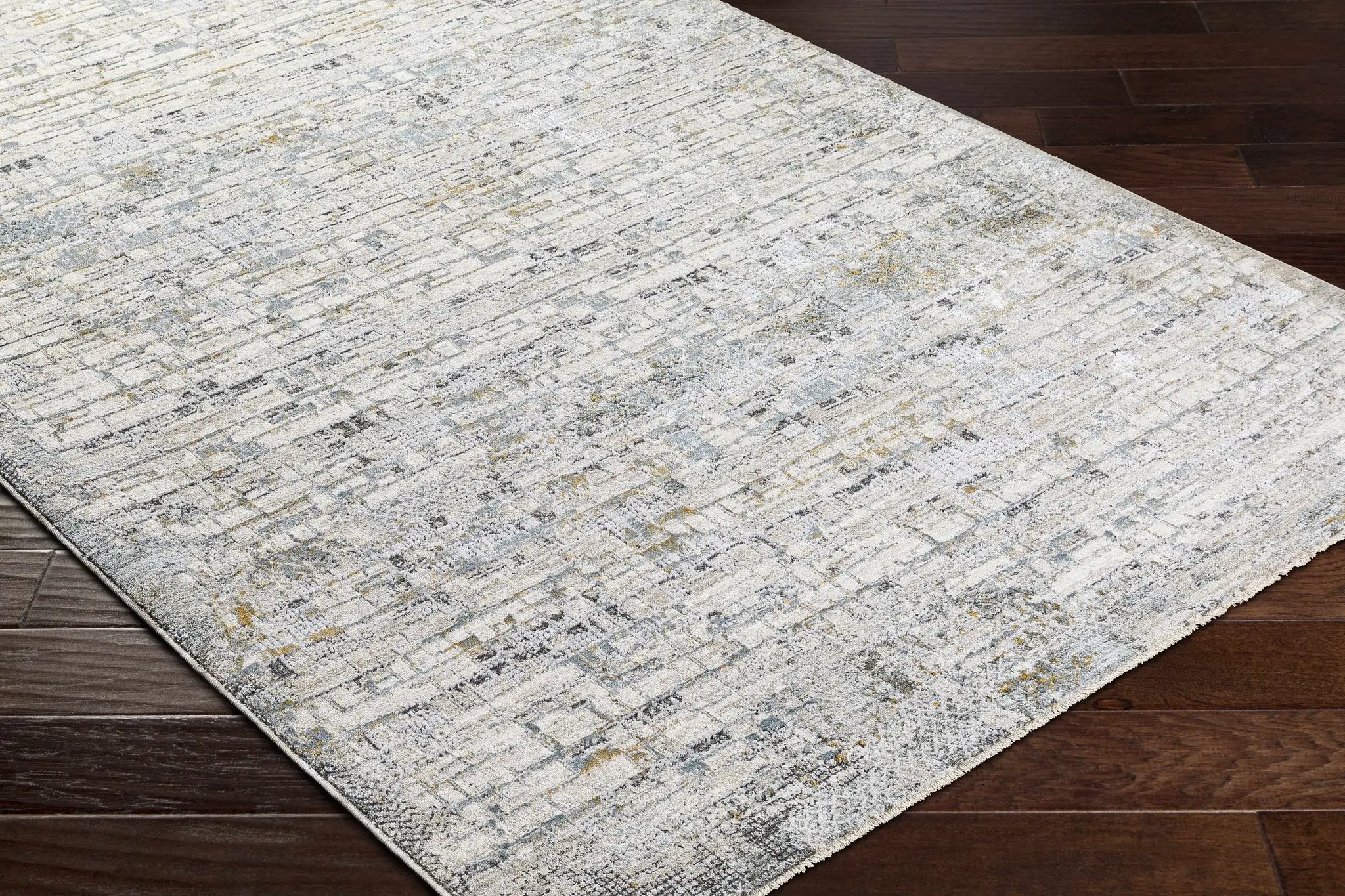 Chaka Textured Rug with Fringes by Boutique Rugs
