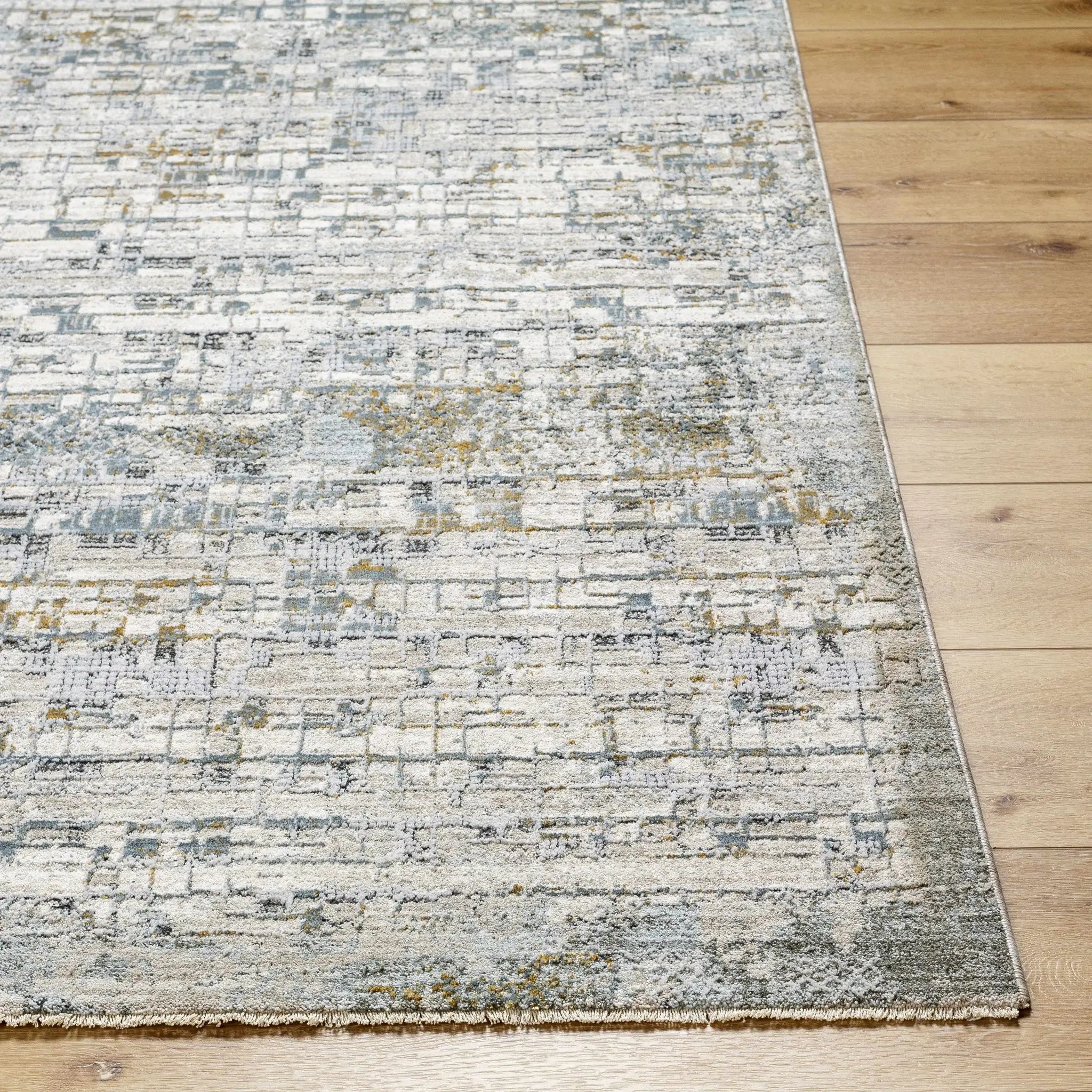 Chaka Textured Rug with Fringes by Boutique Rugs