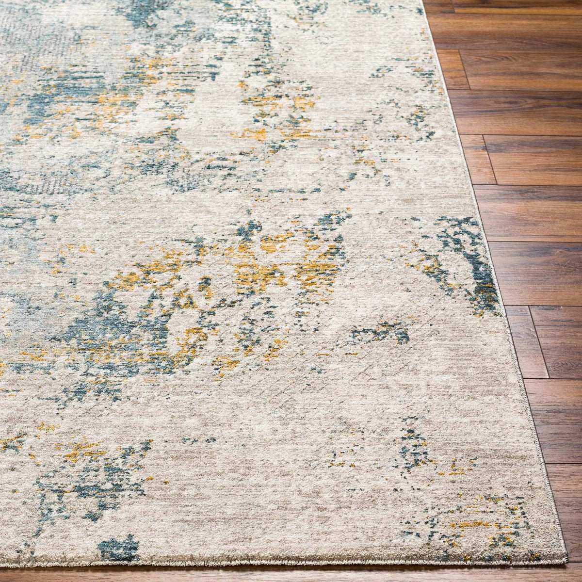 Chaya Textured Abstract Rug with Fringes, photo 4 of 20