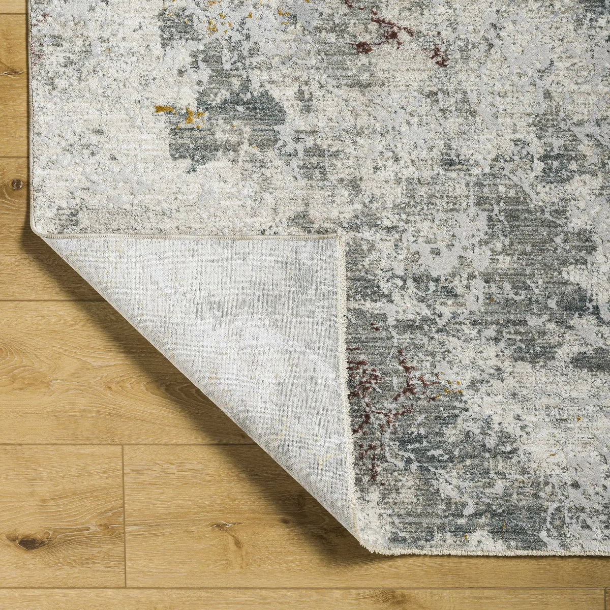 Edana Textured Rug with Fringes, photo 3 of 5