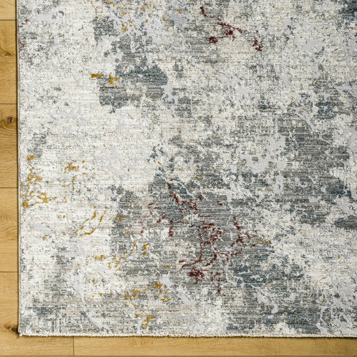 Edana Textured Rug with Fringes, photo 4 of 5