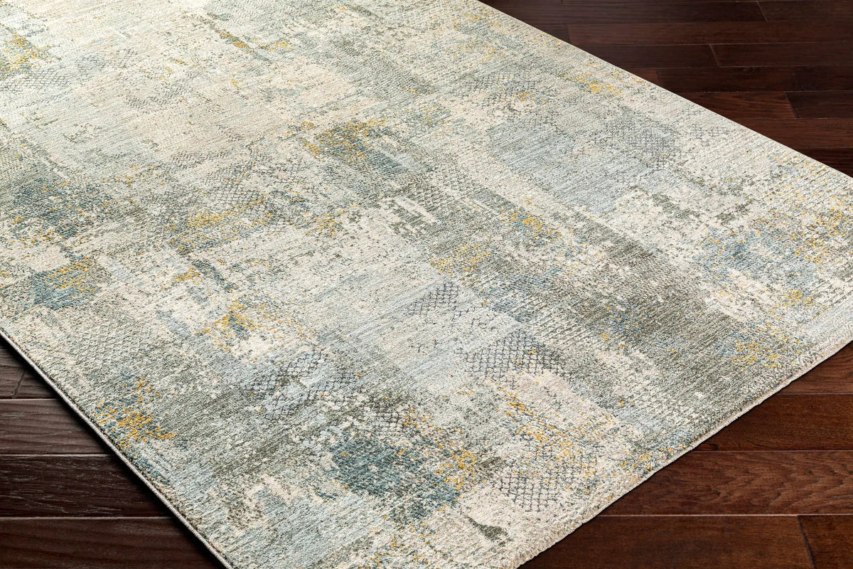 Elina Textured Abstract Rug with Fringes, photo 5 of 18