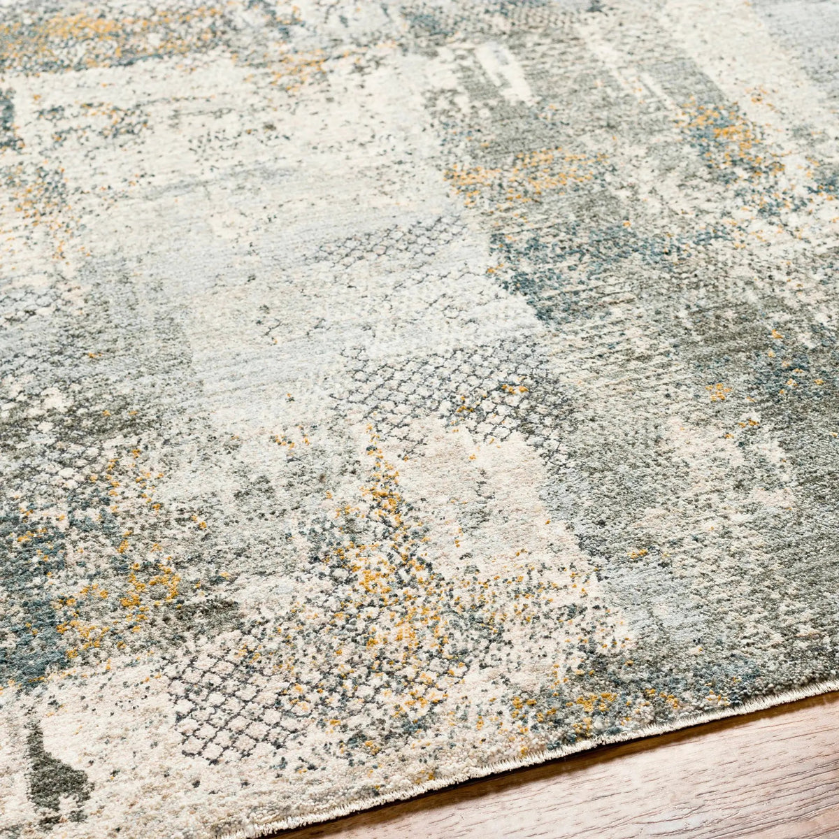 Elina Textured Abstract Rug with Fringes, photo 7 of 18