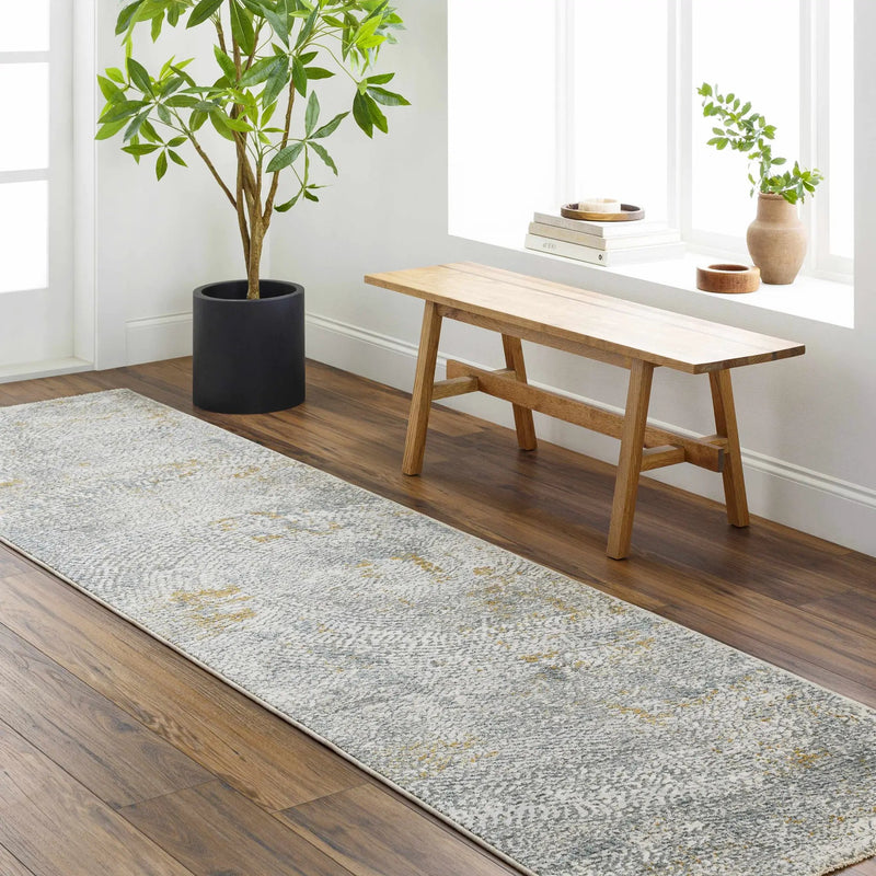 Fleur Textured Rug with Fringes by Boutique Rugs