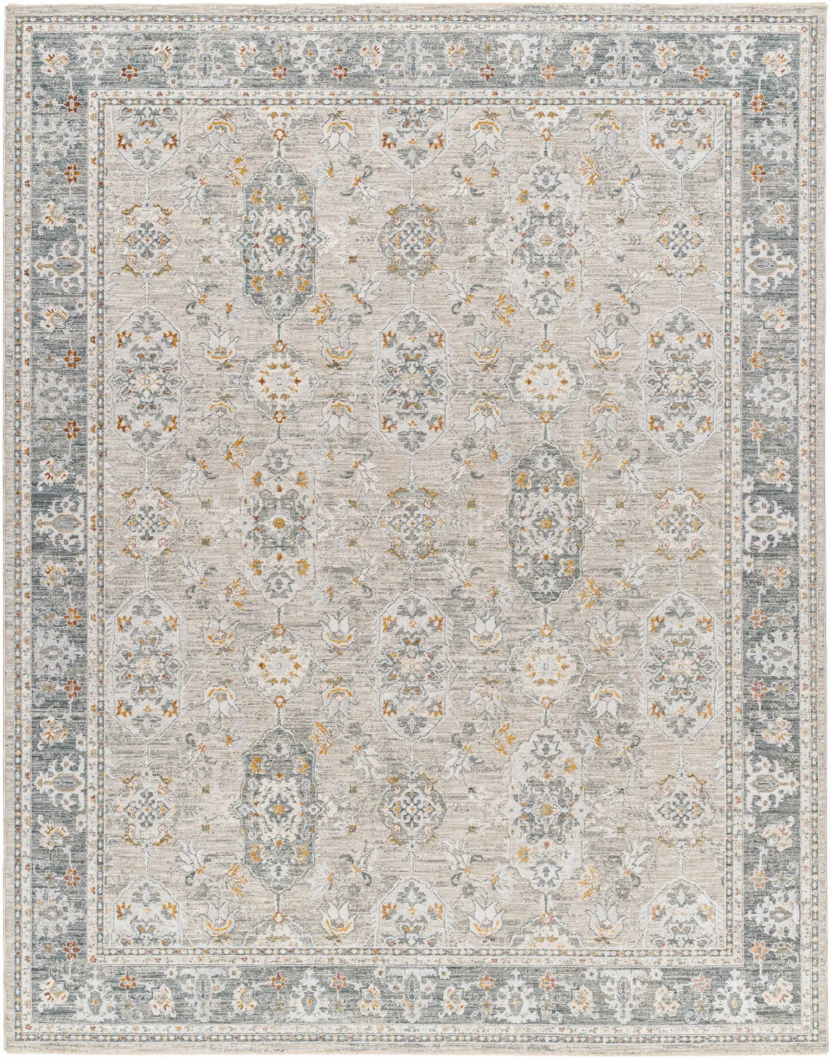 Greco Textured Rug with Fringes