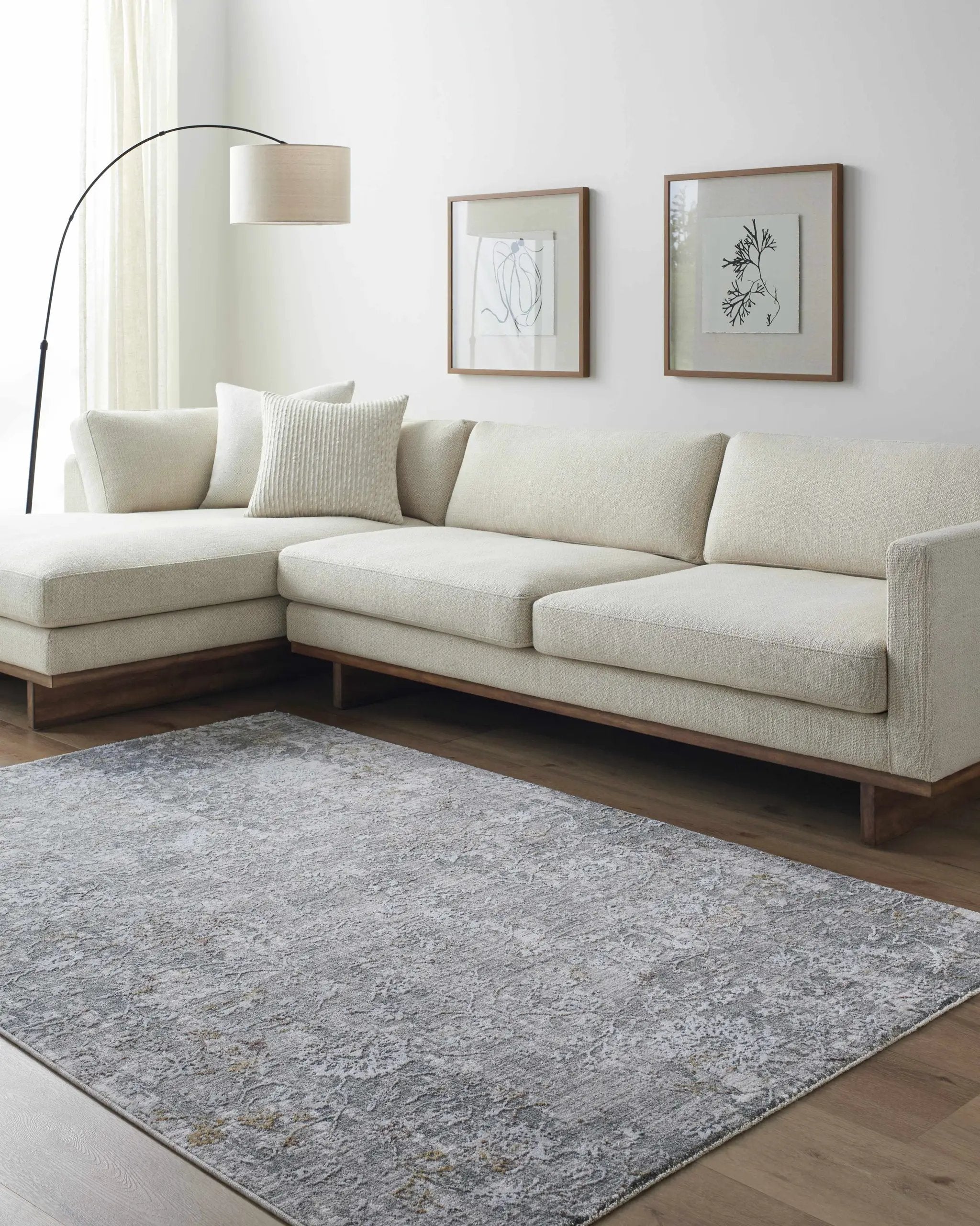 Ifama Textured Rug with Fringes by Boutique Rugs
