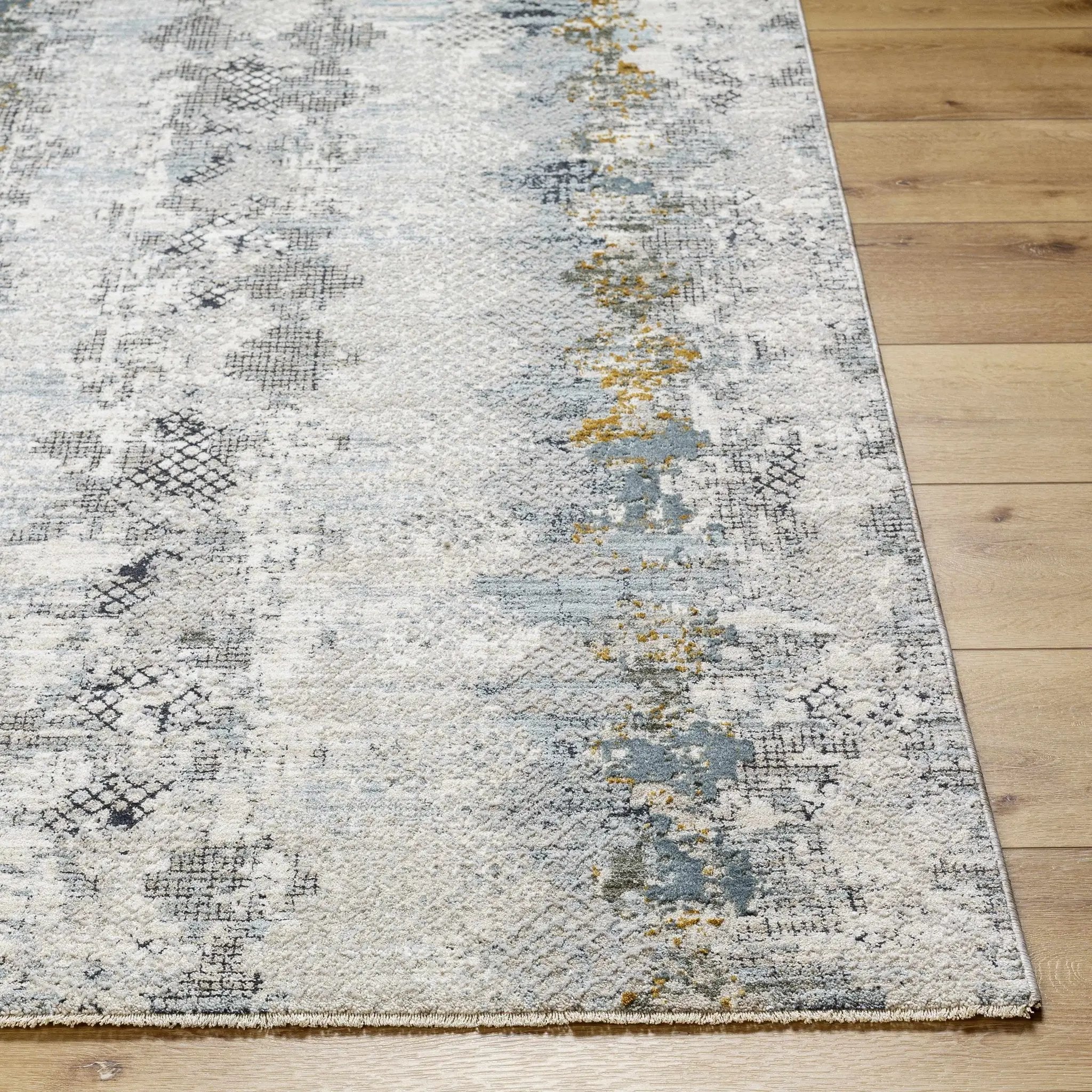 Lalo Textured Rug with Fringes by Boutique Rugs
