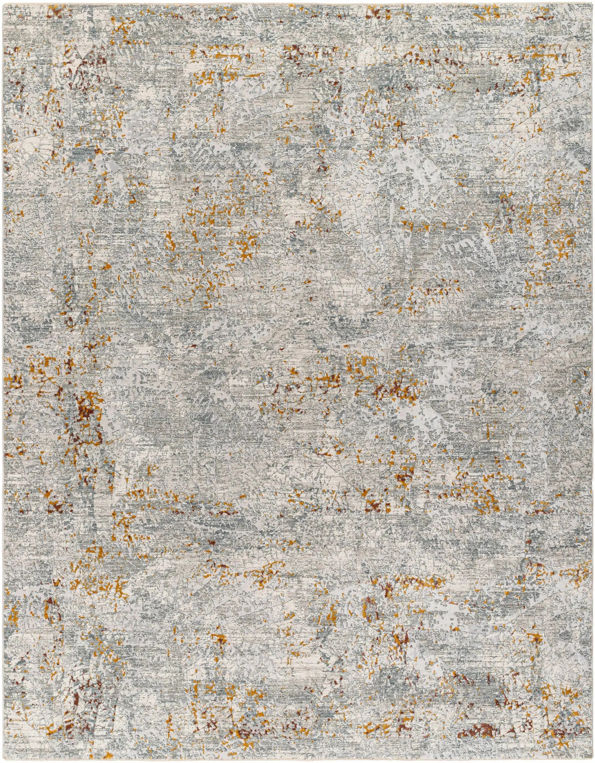 Moke Textured Rug with Fringes
