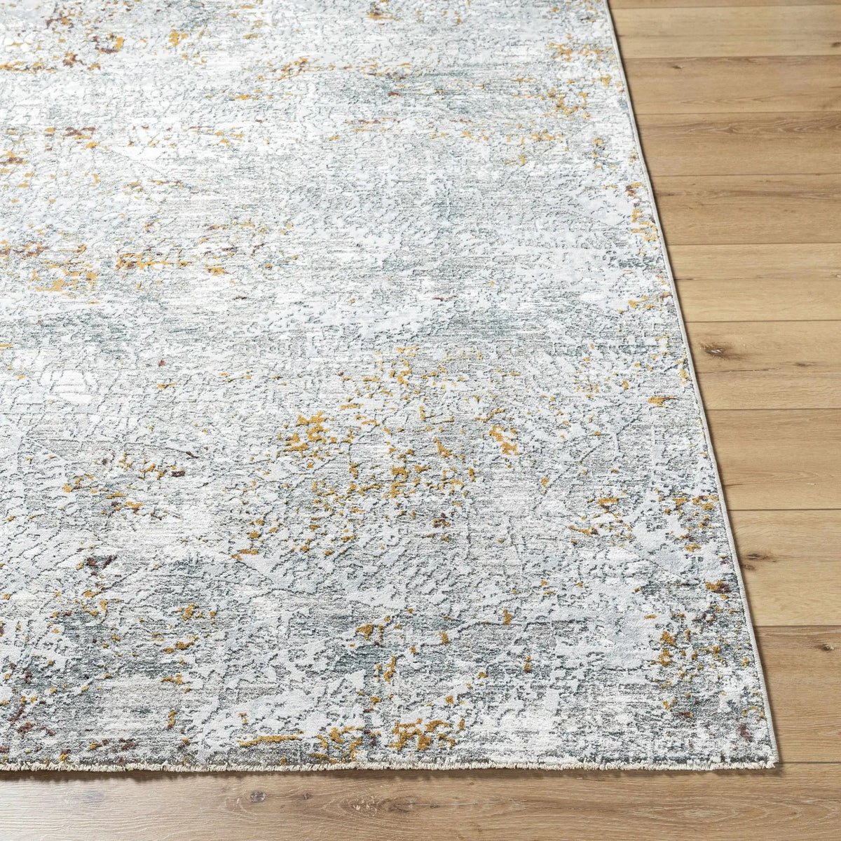 Moke Textured Rug with Fringes, photo 6 of 8