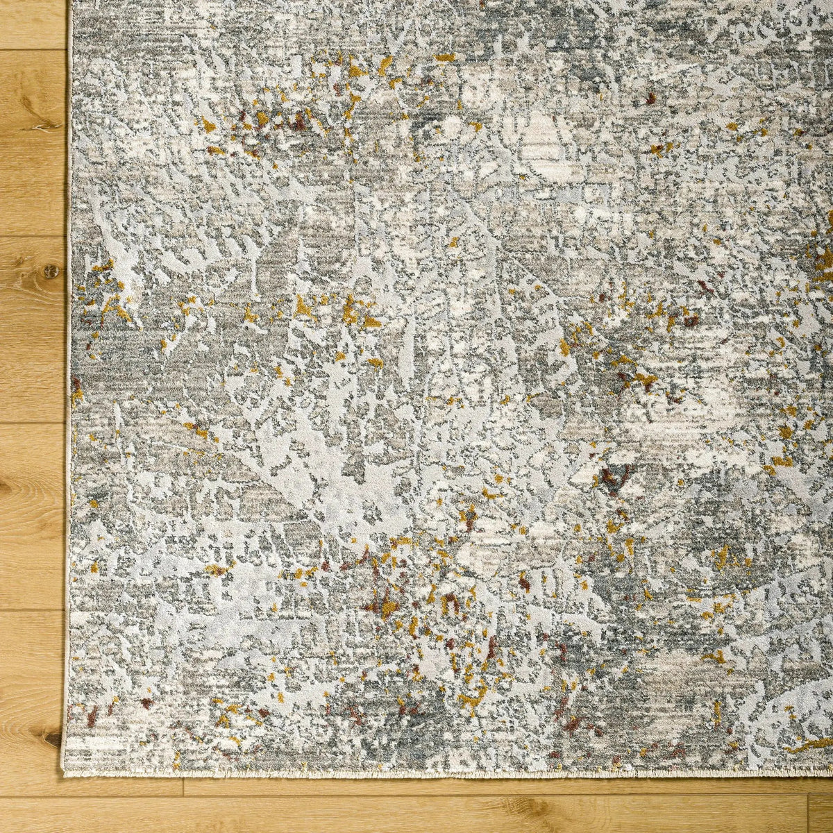 Moke Textured Rug with Fringes, photo 5 of 8