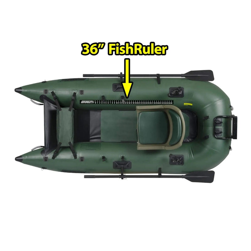 Sea Eagle 1-Person Frameless Pontoon Inflatable Fishing Boat, 9FT [285FPBK] (SAK93163) by SAKSBY WHOLESALE