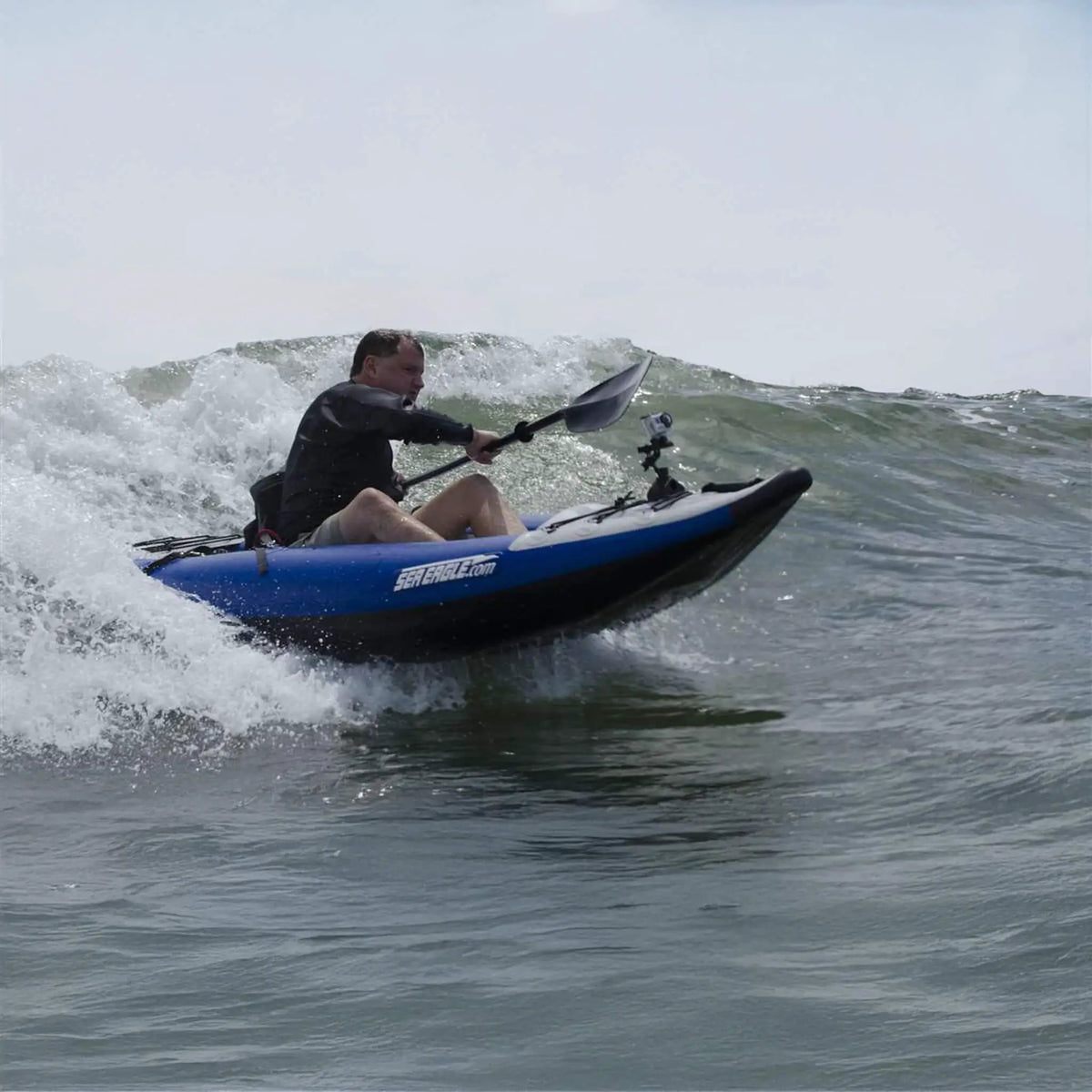 Sea Eagle 300X Explorer 1-Person Inflatable Kayak With Adjustable Footrest [300XK] (SAK18457) by SAKSBY WHOLESALE