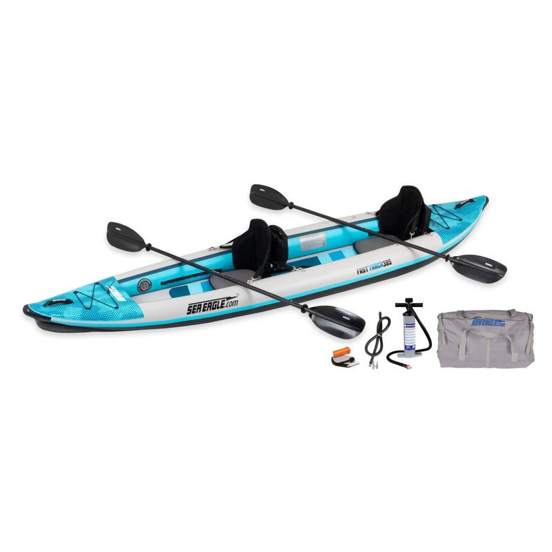 Sea Eagle 385FT FastTrack 12FT 2-Person V-Bottom Inflatable Kayak [385FTK] (SAK25086) by SAKSBY WHOLESALE