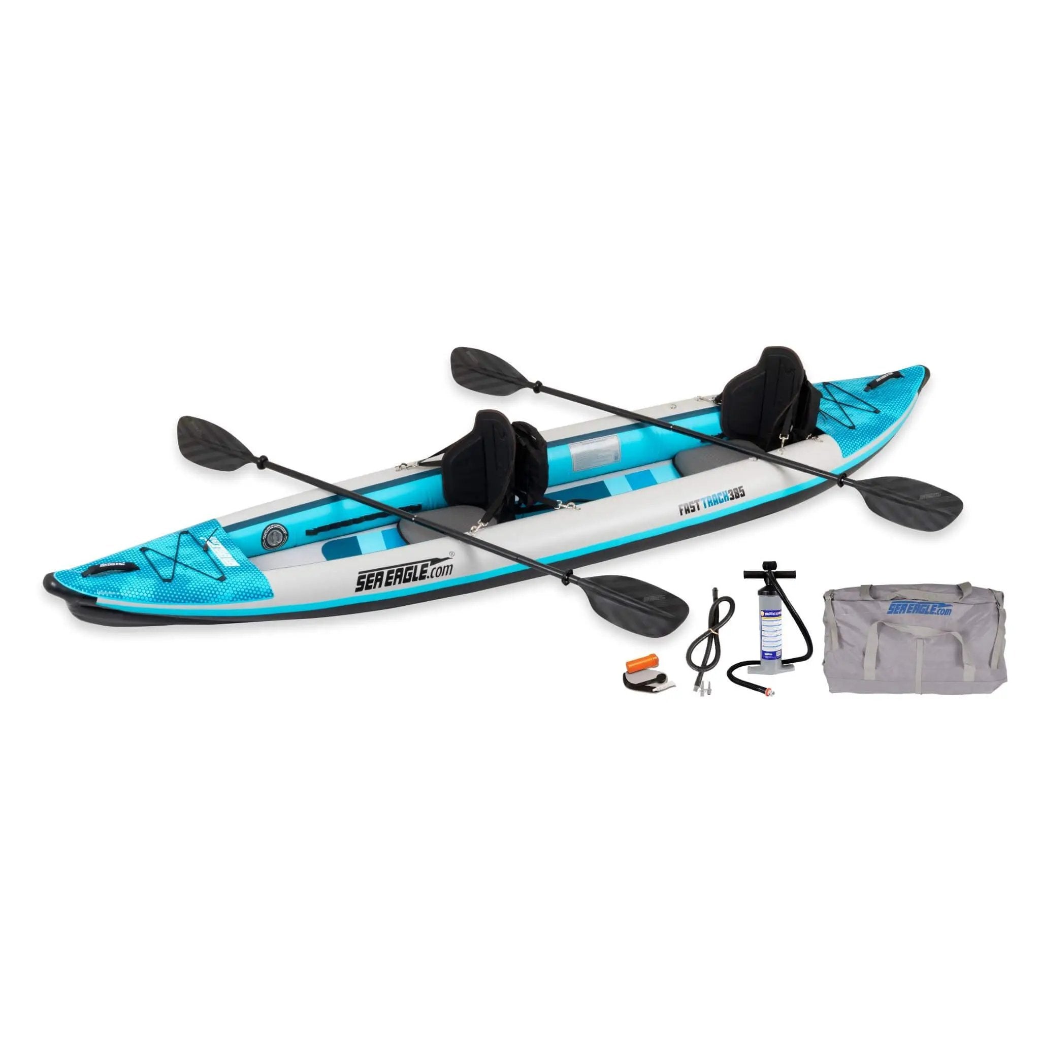 Sea Eagle 385FT FastTrack 12FT 2-Person V-Bottom Inflatable Kayak [385FTK] (SAK25086) by SAKSBY WHOLESALE