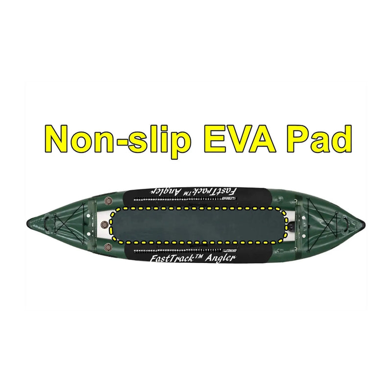Sea Eagle 385FTA FastTrack 12FT 2- Persons Angler Inflatable Hunter Green Fishing Kayak [385FTAK] (SAK80139) by SAKSBY WHOLESALE