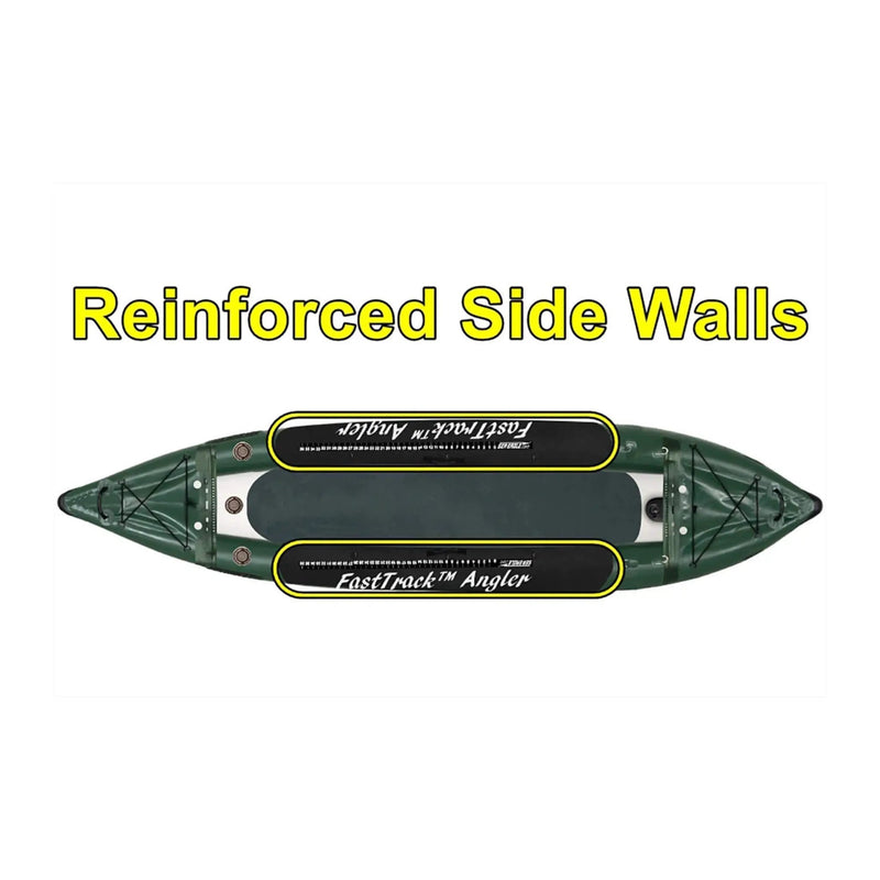 Sea Eagle 385FTA FastTrack 12FT 2- Persons Angler Inflatable Hunter Green Fishing Kayak [385FTAK] (SAK80139) by SAKSBY WHOLESALE