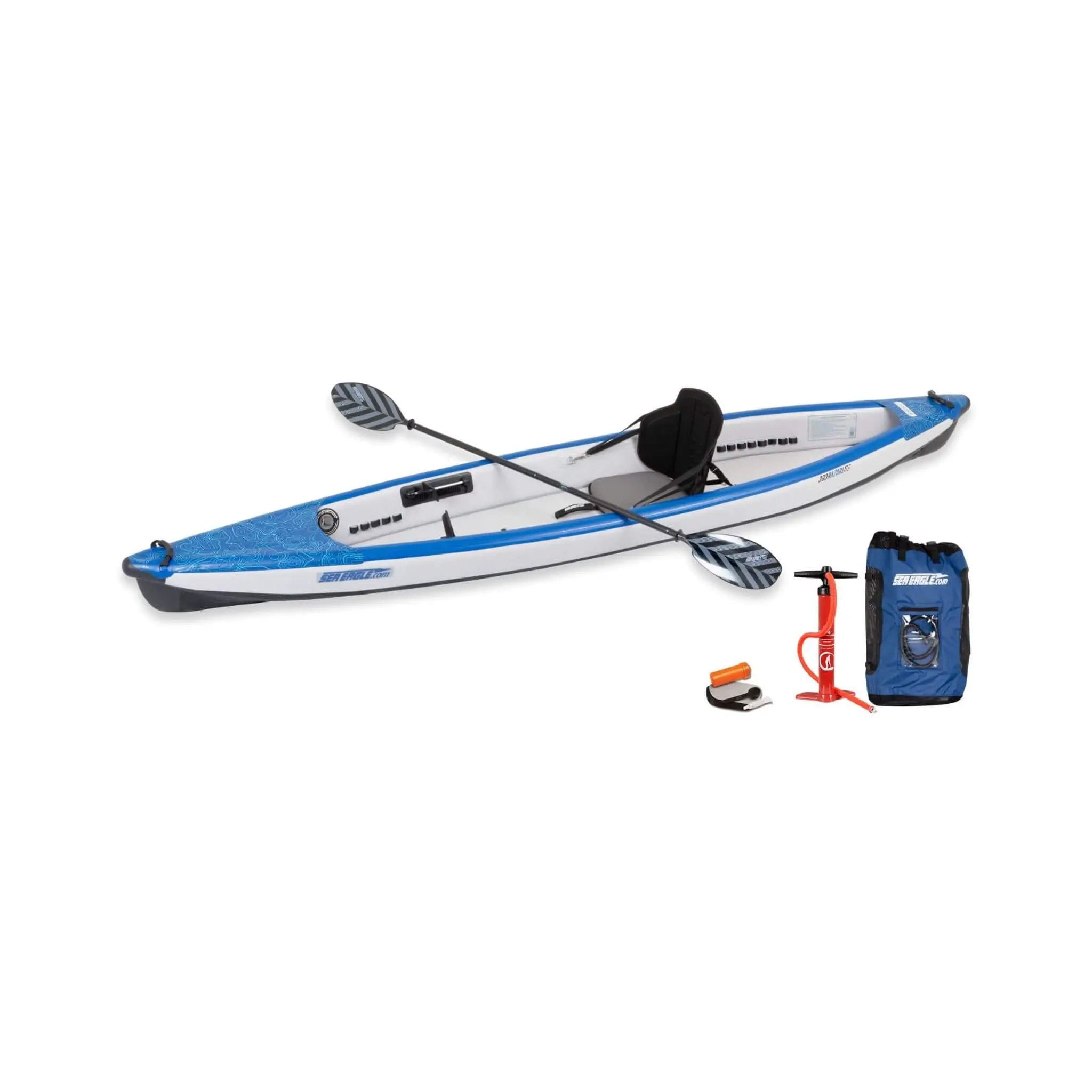Sea Eagle 393RL RazorLite 1-Person Inflatable Lightweight Kayak With Adjustable Footrests [393RLK] (SAK13961) by SAKSBY WHOLESALE