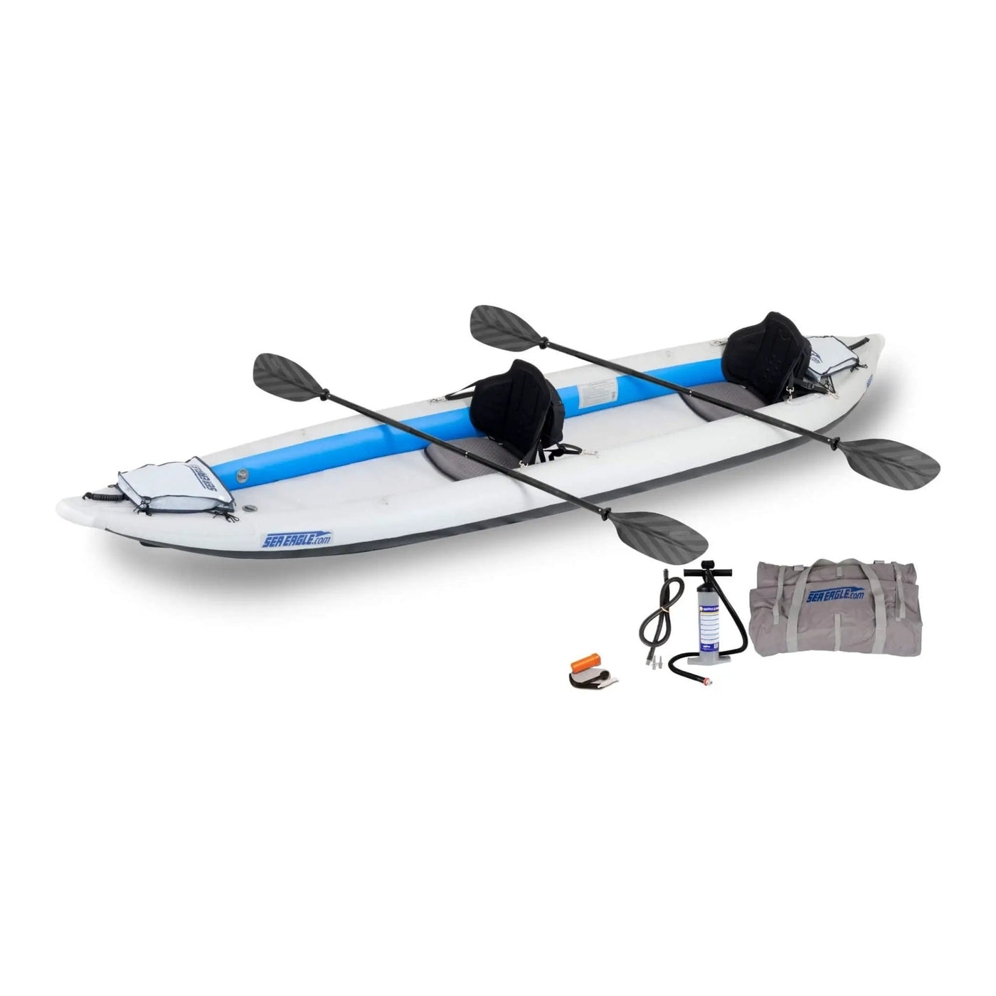 Sea Eagle 465FT FastTrack 15FT 3-Person UltraLight Weight Inflatable Kayak [465FTK] (SAK96507) by SAKSBY WHOLESALE