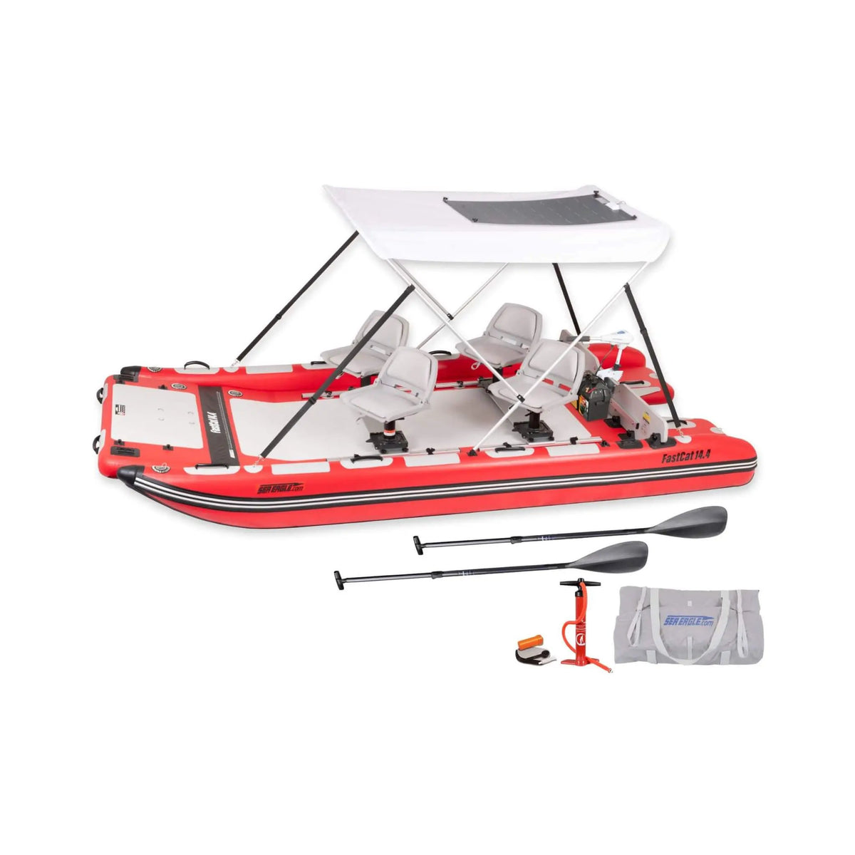 Sea Eagle Boats FastCat14™ Catamaran Inflatable Boat, 14FT [FASTCAT14K] (SAK43210) by SAKSBY WHOLESALE