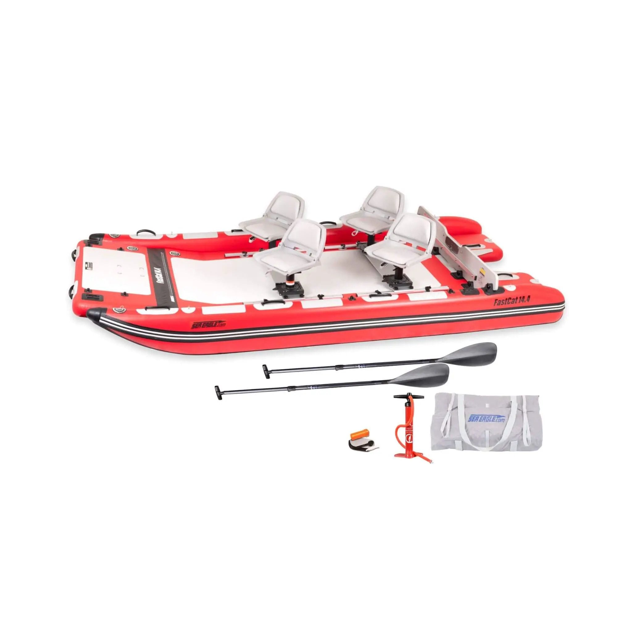 Sea Eagle Boats FastCat14™ Catamaran Inflatable Boat, 14FT [FASTCAT14K] (SAK43210) by SAKSBY WHOLESALE