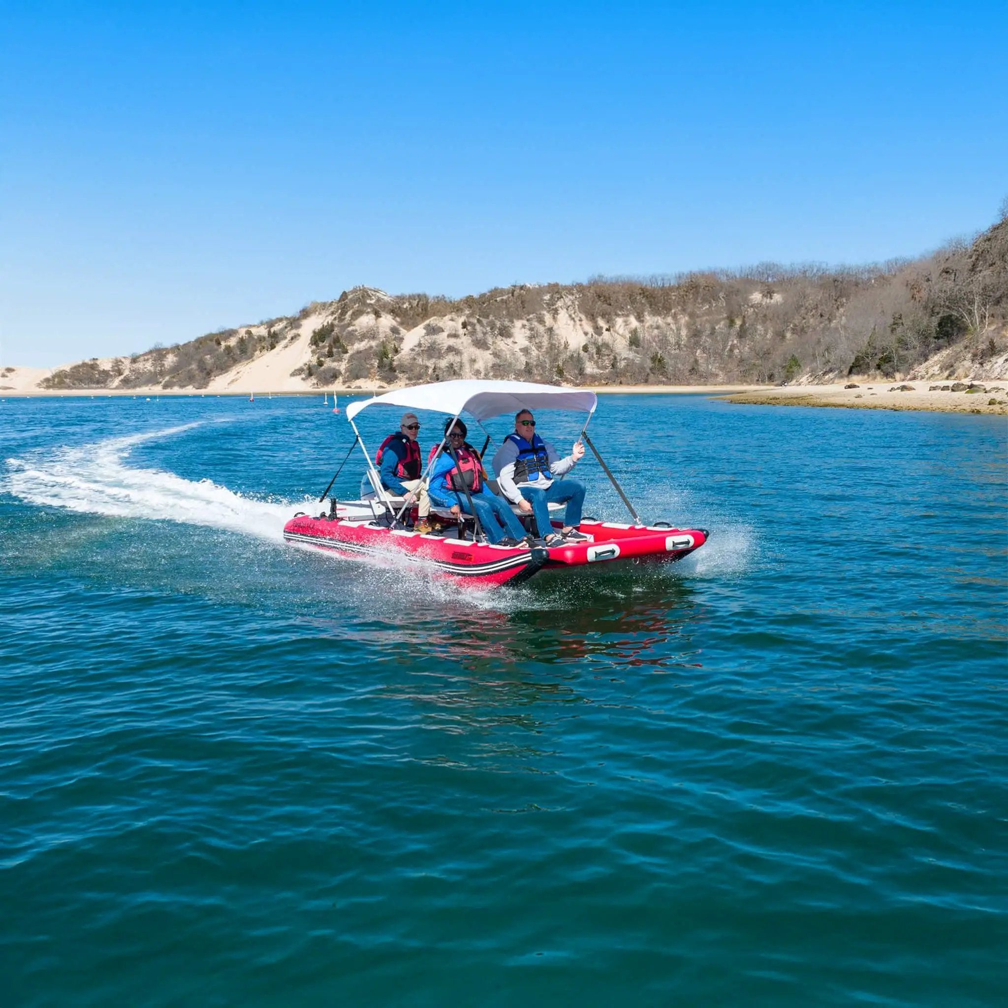 Sea Eagle Boats FastCat14™ Catamaran Inflatable Boat, 14FT [FASTCAT14K] (SAK43210) by SAKSBY WHOLESALE