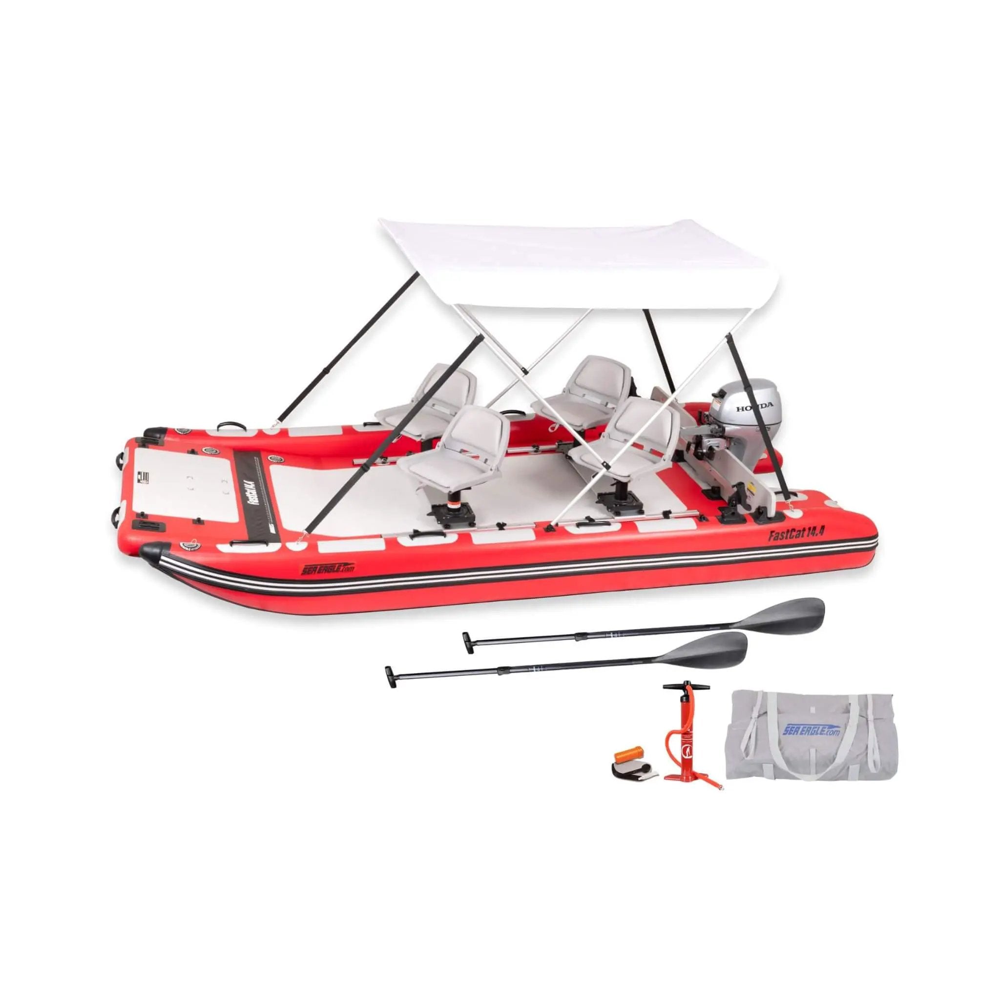 Sea Eagle Boats FastCat14™ Catamaran Inflatable Boat, 14FT [FASTCAT14K] (SAK43210) by SAKSBY WHOLESALE
